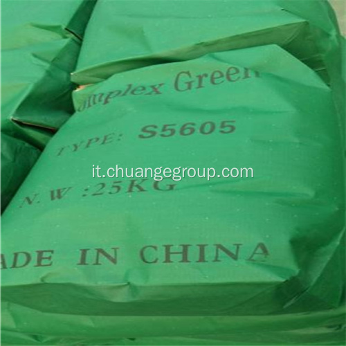 Pigmento Sintetico Composto Di Ossido Di Ferro Verde In Plastica